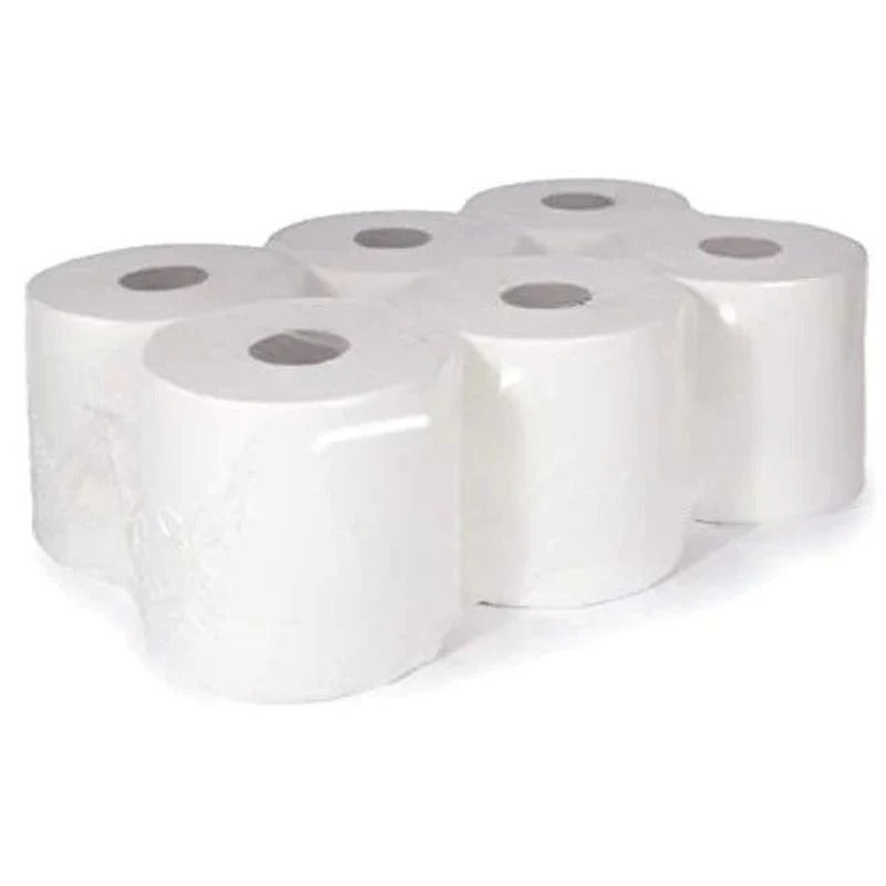 Pallet Deal: 117 x White Centrefeed Paper Rolls (Full Pallet)