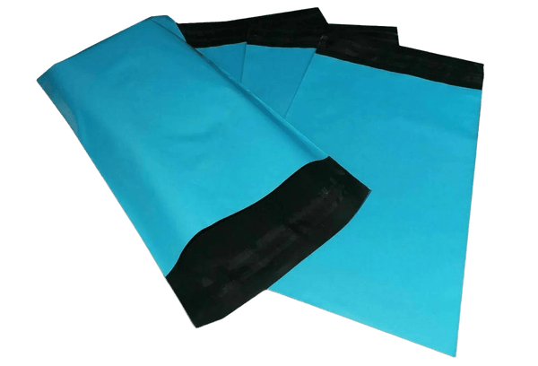 Blue Self Seal Plastic Mailing Bags