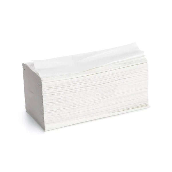 White C-Fold Interfold Hand Towels 2-Ply - Premium Laminated Luxury Paper Towels