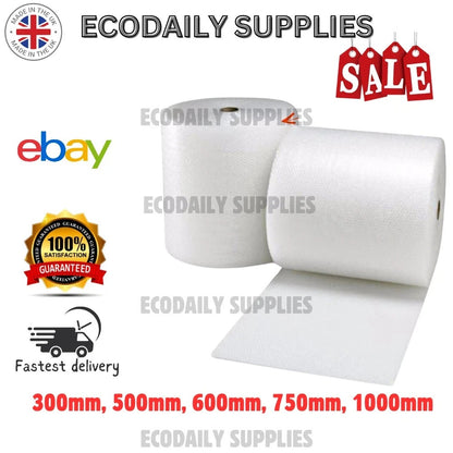 Bubble Wrap Roll Small & Large Bubbles 300mm‚1500mm x 50m/100m Packing Packaging