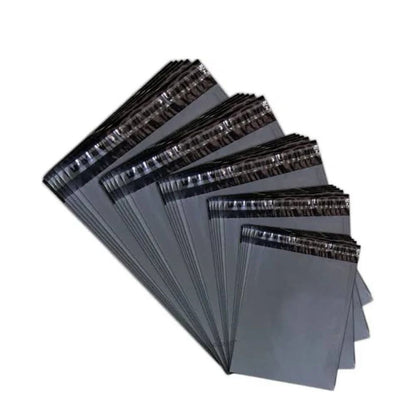 Grey Self Seal Plastic Mailing Bags