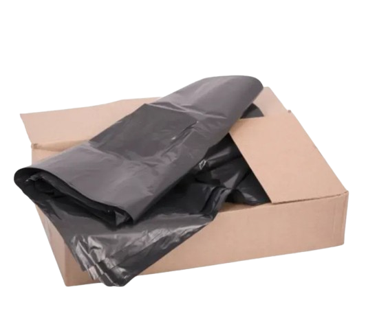 Heavy Duty Black Refuse Sacks 180 Gauge - Recycled Polythene Bin Liners