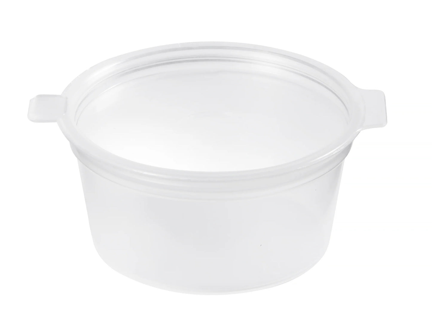 1oz Hinged Sauce Container - 1000pk