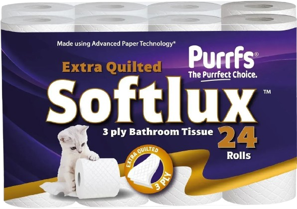 SOFTLUX™ 3-Ply Extra Quilted Fragranced Toilet Rolls - Premium Luxury Soft Tissue