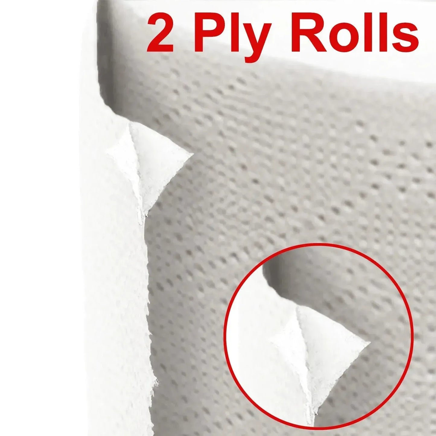 PPC Jumbo 2-Ply Quilted Embossed Toilet Rolls - Eco-Friendly Recycled Tissue