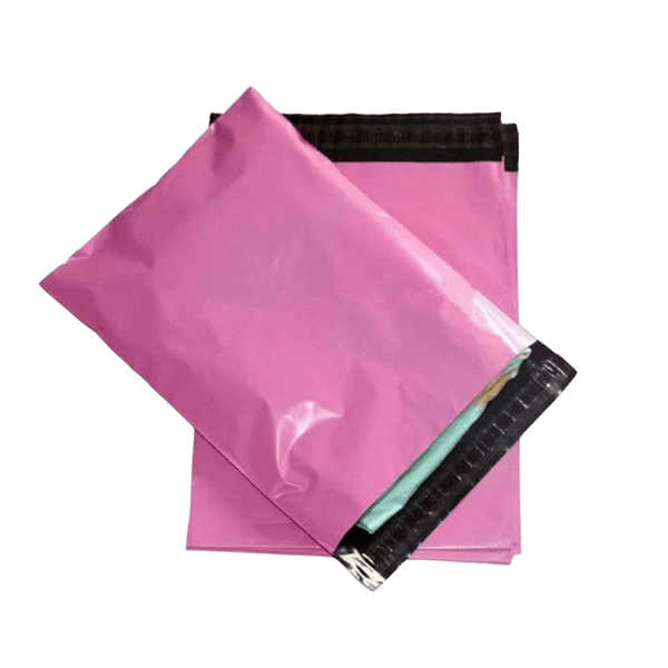 Pink Self Seal Plastic Mailing Bags