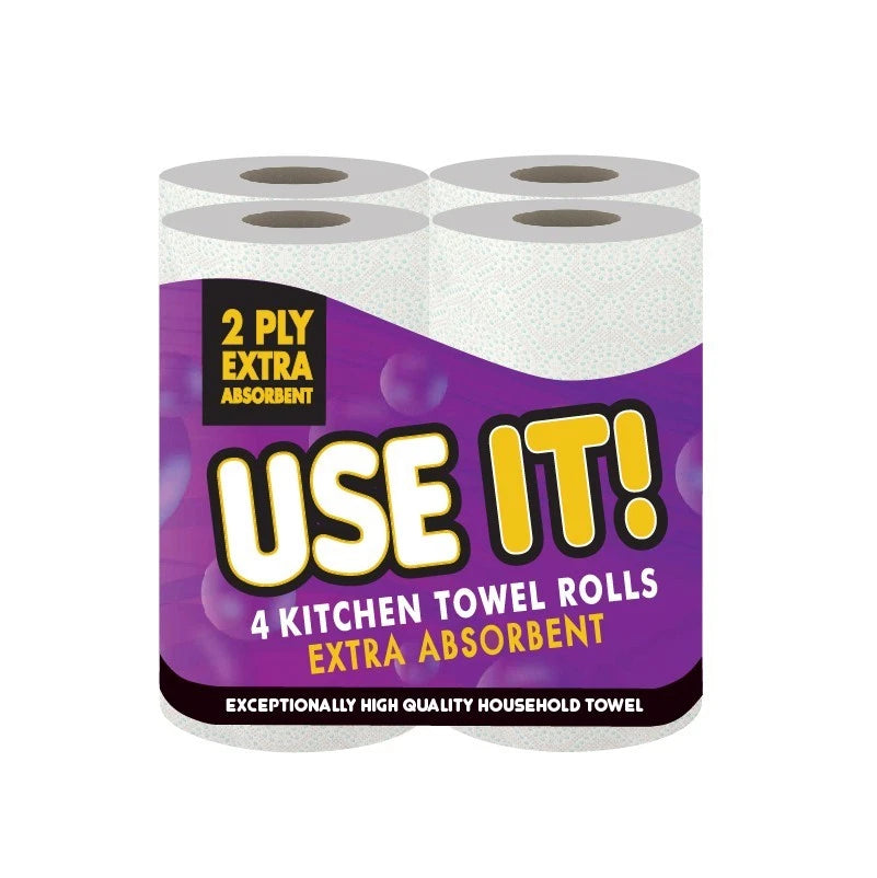 Use It Kitchen Roll 10m - 2-Ply Embossed with Micro Absorbent Technology