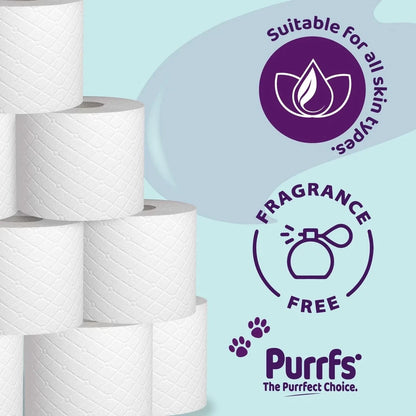 Softlux 108 Toilet Rolls 3 Ply Quilted Luxury Soft UK Made Tissue